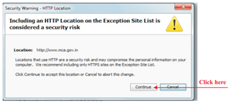 Add website to JAVA Security Exception Site List Step 5 02